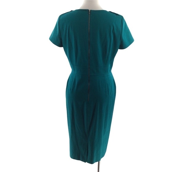 Tahari S. Levine Turquoise Dress - Picture 2 of 11